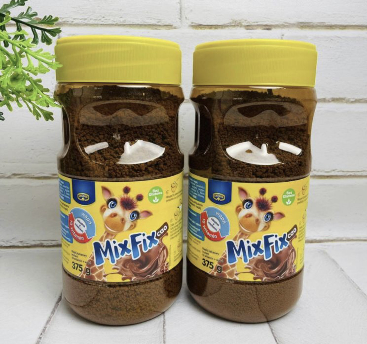 Дитяче какао Kruger MixFix Cao МіксФікс 10 вітамінів плюс кальцій 375г