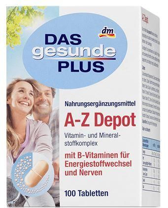 Вітаміни DAS gesunde PLUS az depot 100шт