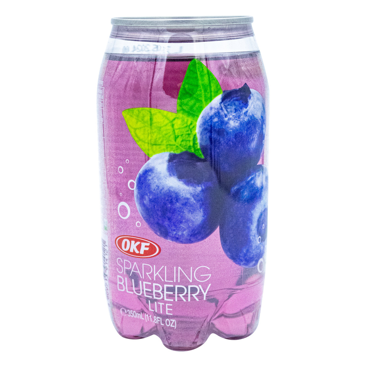 Напій газований освіжаючий OKF Sparkling Blueberry Lite Окф Ігриста Чорниця Лимонад Баночка 350мл