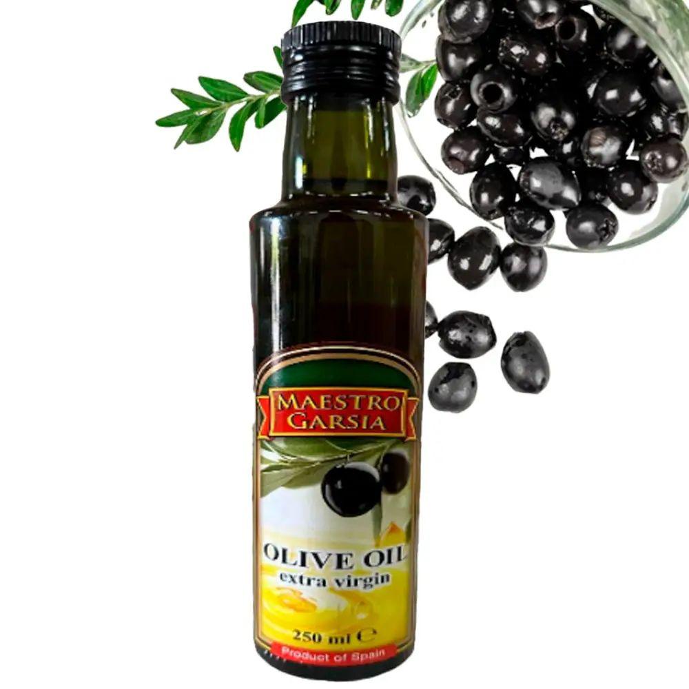 Оливкова олія Maestro Garsia olive Oil extra Virgin Маестро Гарсія перший Холодний віджим Гармонійний смак 250мл