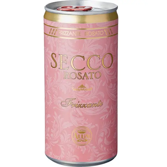 ШАМПАНСЬКЕ ВИНО ІГРИСТЕ РОЖЕВЕ СЕККО ФРИЗАНТЕ АЛЛИНИ FRIZZANTE SECCO ROSATO TROCKEN ALLINI 0.2 Л НІМЕЧЧИНА