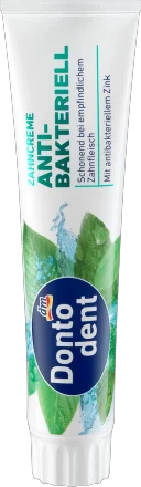 Dontodent Zahnpasta Anti-bakteriell антибактеріальна зубна паста, 125мл