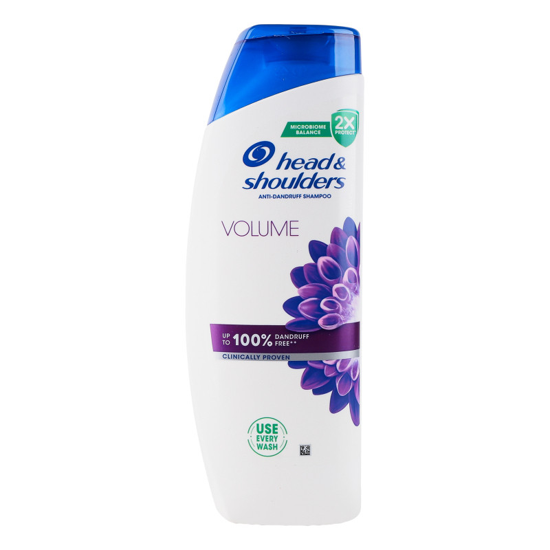 Шампунь проти Лупи Head&Shoulders Anti-Dandruff Shampoo Volume Microbiome Хедн Шолдерс для Обєму 400мл
