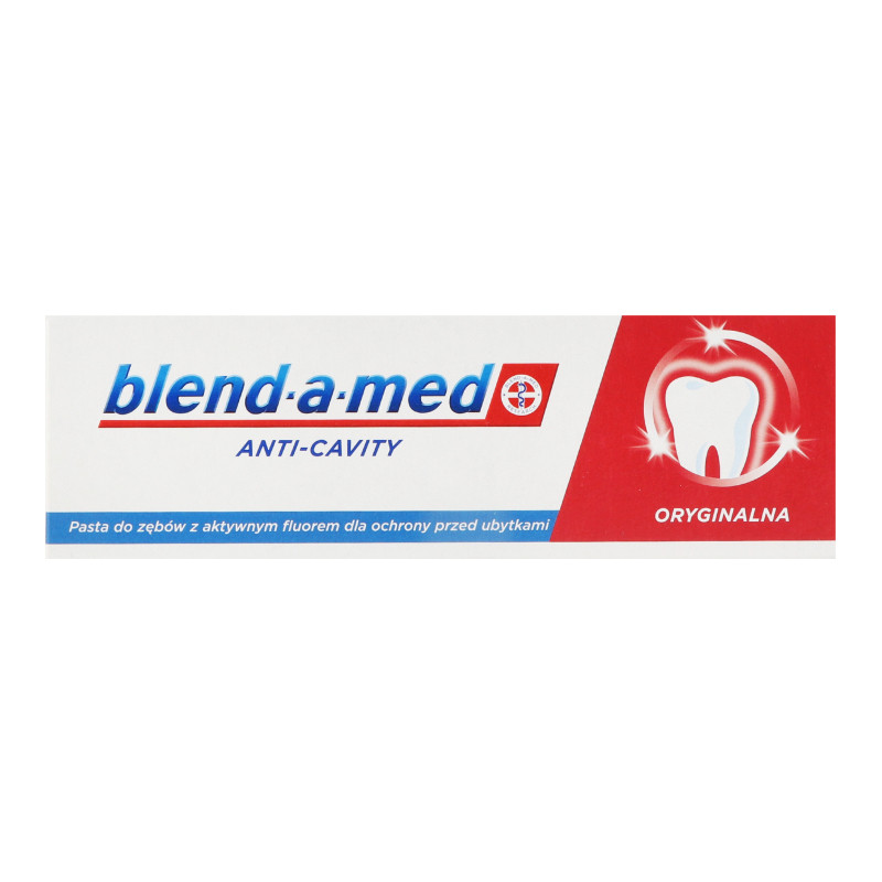 Зубна паста відбілююча Blend-A-Med Anti Cavity Protection Original Бленд-А-мед з Активним фтором Захист від каріесу 75мл