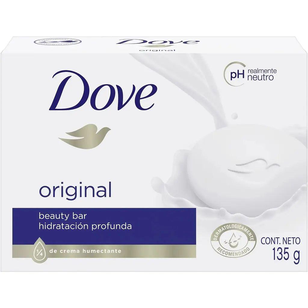 Мило-крем кускове Зволожуюче Dove Original Beauty bar Cream hidratacion profunda Дав глибоке Зволоження pH нейтральний 135г