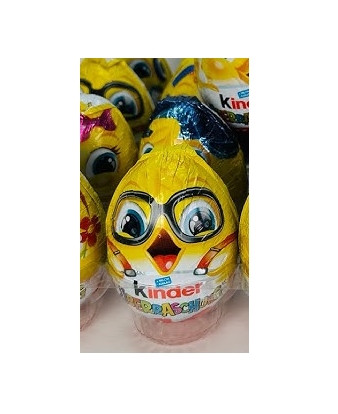 Шоколадне яйце Пасхальне курчатко з Іграшкою Kinder Surprise Easter egg Boy Glasses Кіндер Сюрпрайз Хлопчик в окулярах 72г